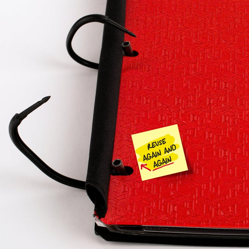 Five Star Flex Refillable Notebook + Study App, College Ruled Paper and 1-1/2 Inch TechLock Ring Binder with Pockets, Tabs and Dividers, 300 Sheet Capacity, Fire Red (29324AB2) - Image 5